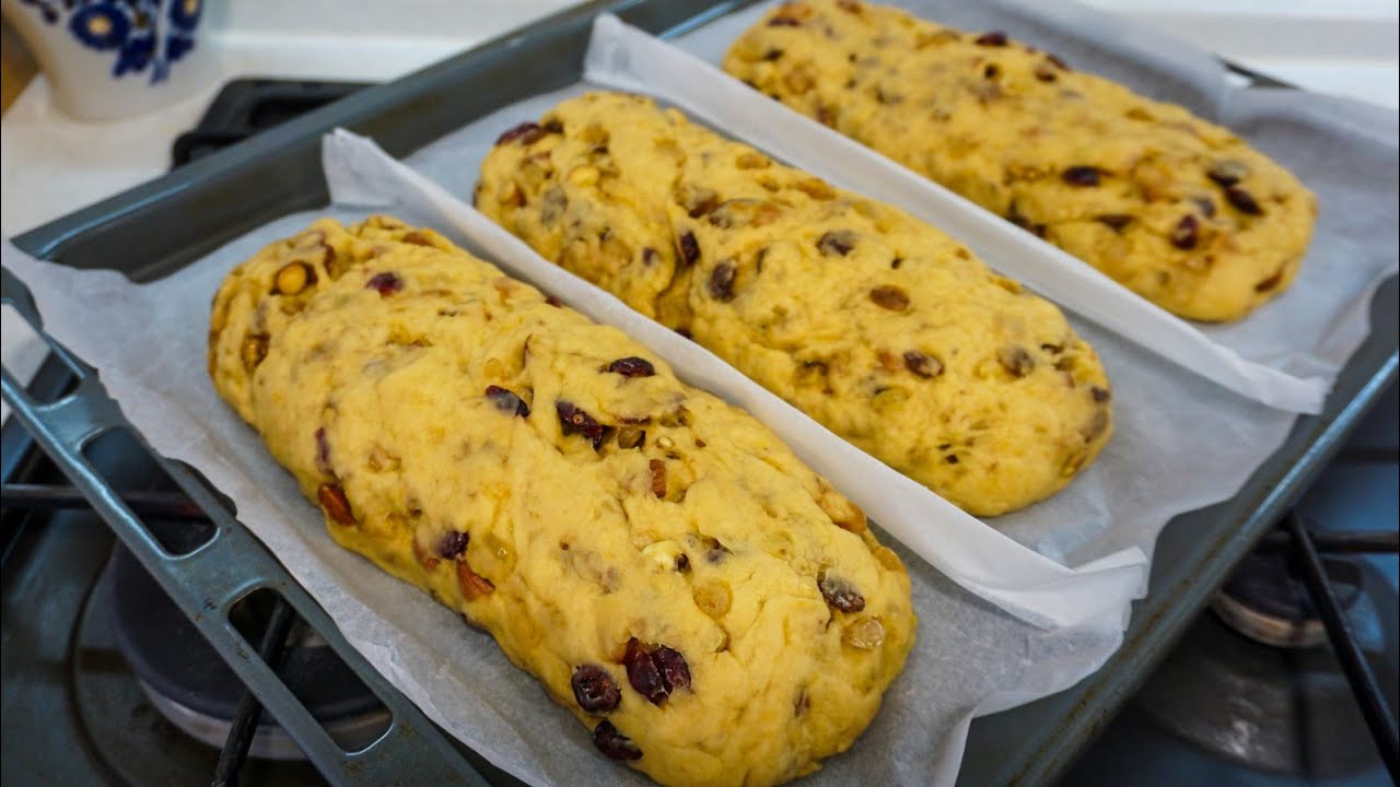 German Christmas Stollen! A classic Christmas stollen recipe!